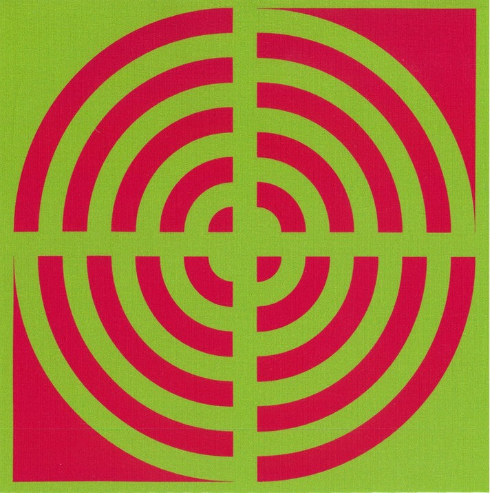 BLOCKSTAR RETRO RANGE CIRCLE BLOCK - PINK/GREEN