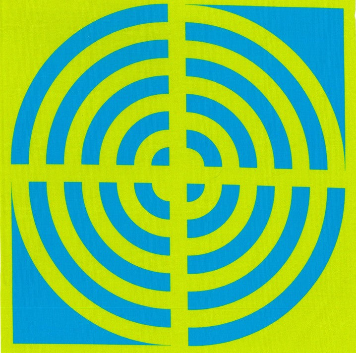 BLOCKSTAR RETRO RANGE CIRCLE BLOCK - GREEN/BLUE