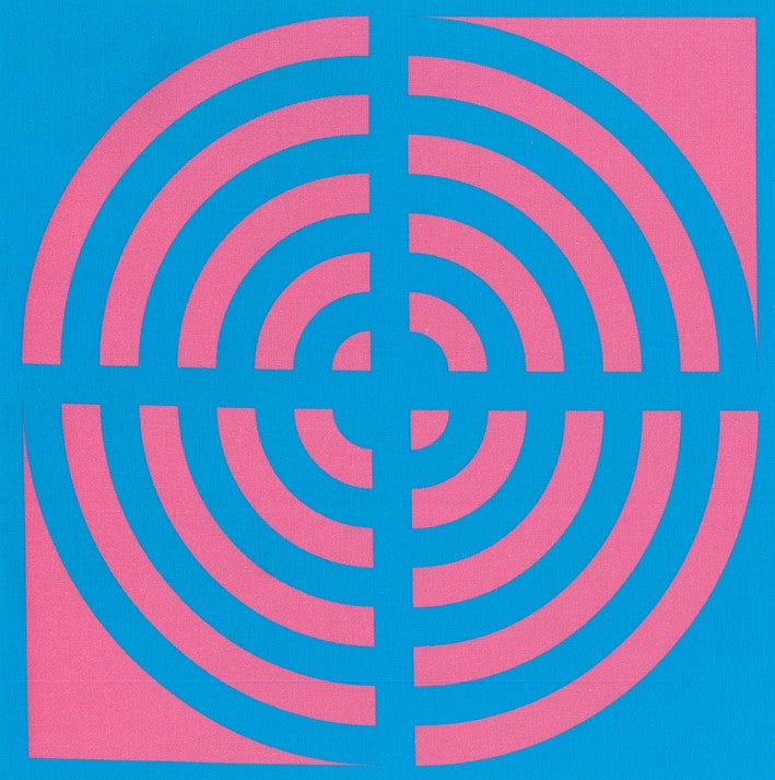 BLOCKSTAR RETRO RANGE CIRCLE BLOCK - BLUE/PINK