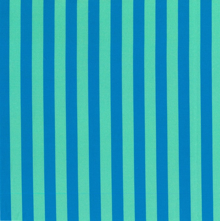BLOCKSTAR RETRO RANGE STRIPE - WINTERGREEN/BLUE