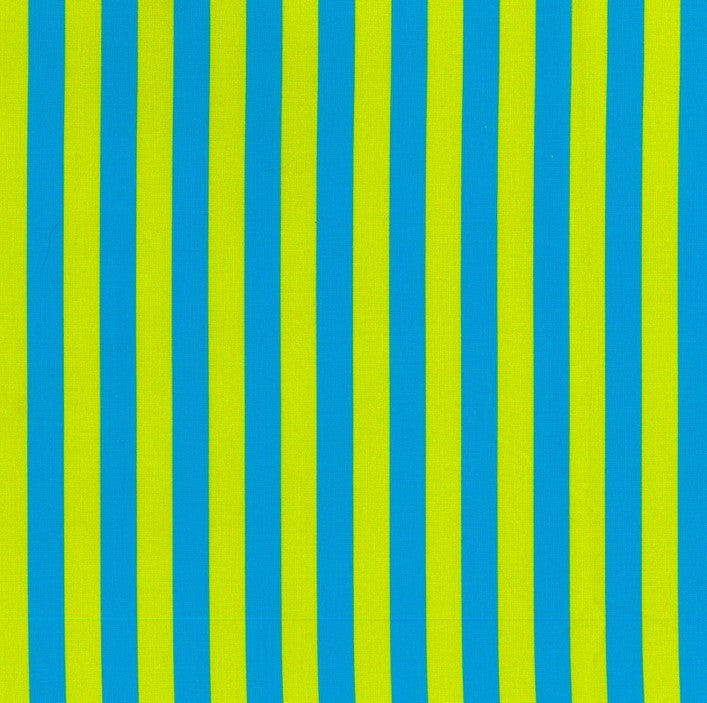 BLOCKSTAR RETRO RANGE STRIPE - GREEN/BLUE