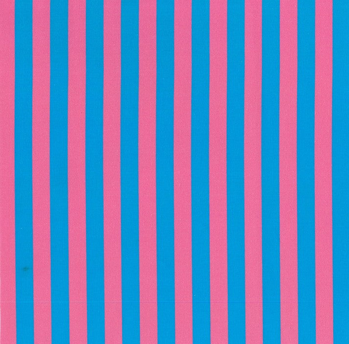 BLOCKSTAR RETRO RANGE STRIPE - BLUE/PINK