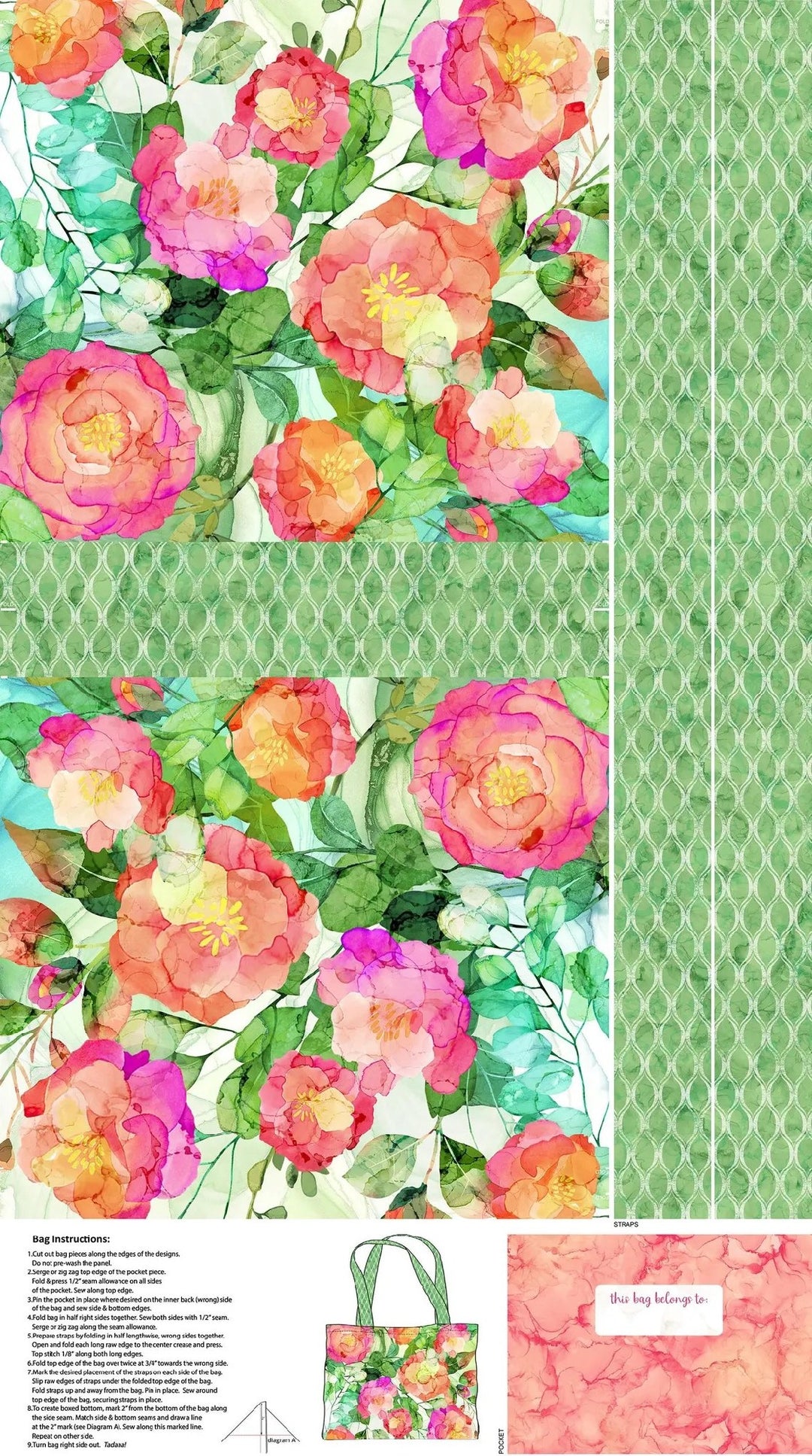 VERANDA TOTE BAG PANEL