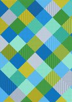 ANIMAL ALPHABET - PATCHWORK BLUES