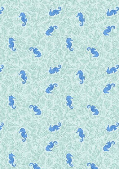 SEAS THE DAY - SEAHORSES ON SEAWEED