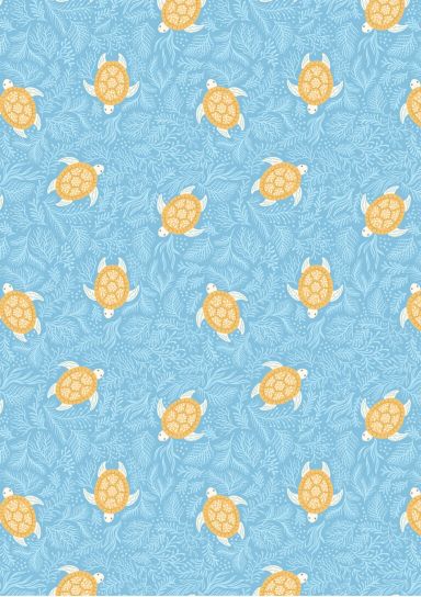 SEAS THE DAY - TURTLES ON SEAWEED