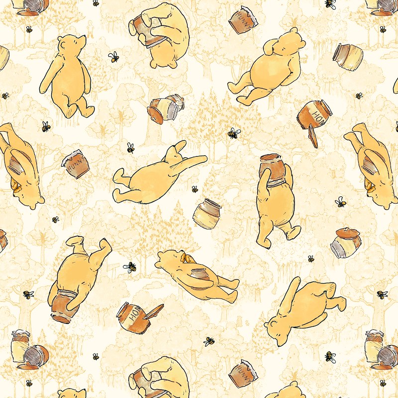 CLASSIC WINNIE - BEARS YELLOW