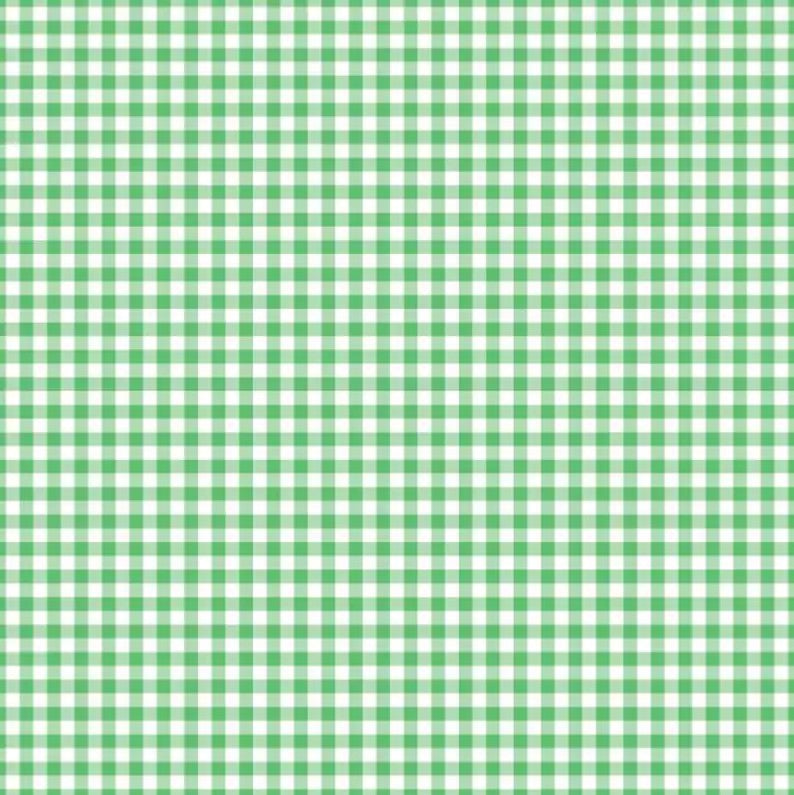 GINGHAM - GREEN