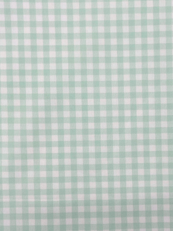 GINGHAM - LIGHT MINT GREEN
