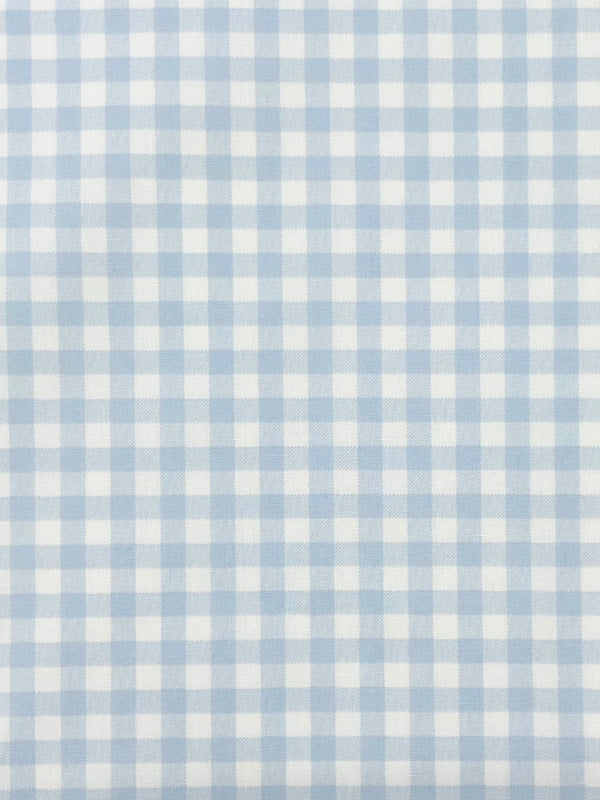 GINGHAM - LIGHT DUCK EGG BLUE