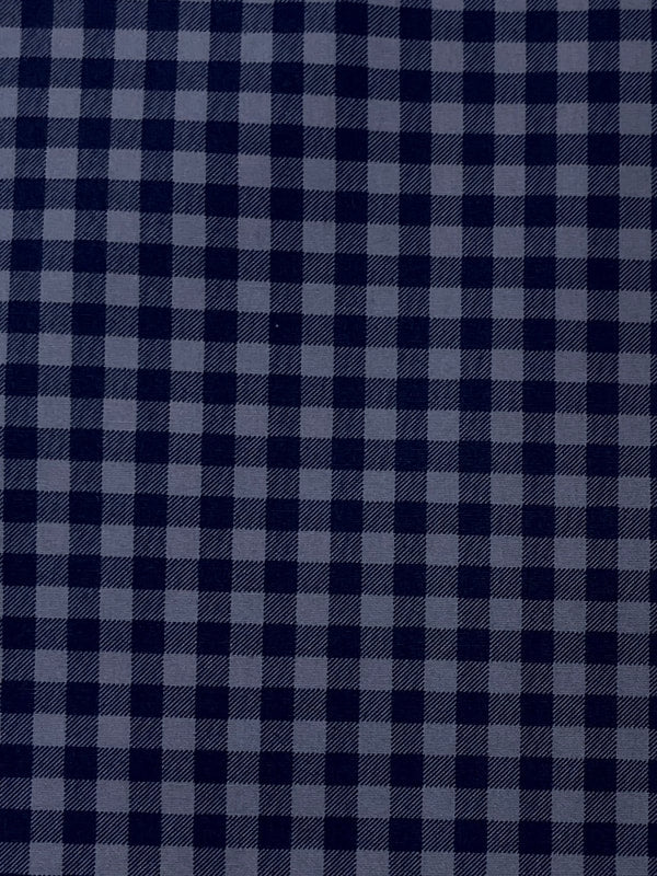 GINGHAM - DARK BLUE