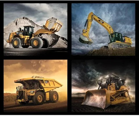 CATERPILLAR GREATEST HITS PILLOW PANEL