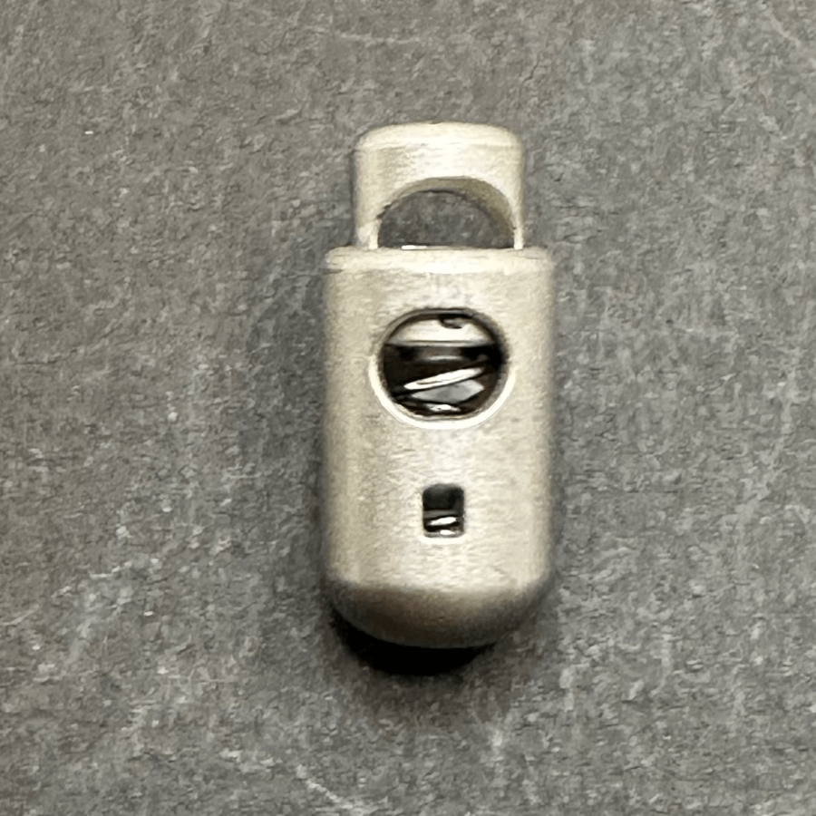 TERRIES BUTTONS CYLINDRICAL TOGGLE PEWTER