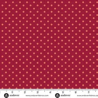 QUILTESSENTIAL MINIS DOT TERRACOTTA