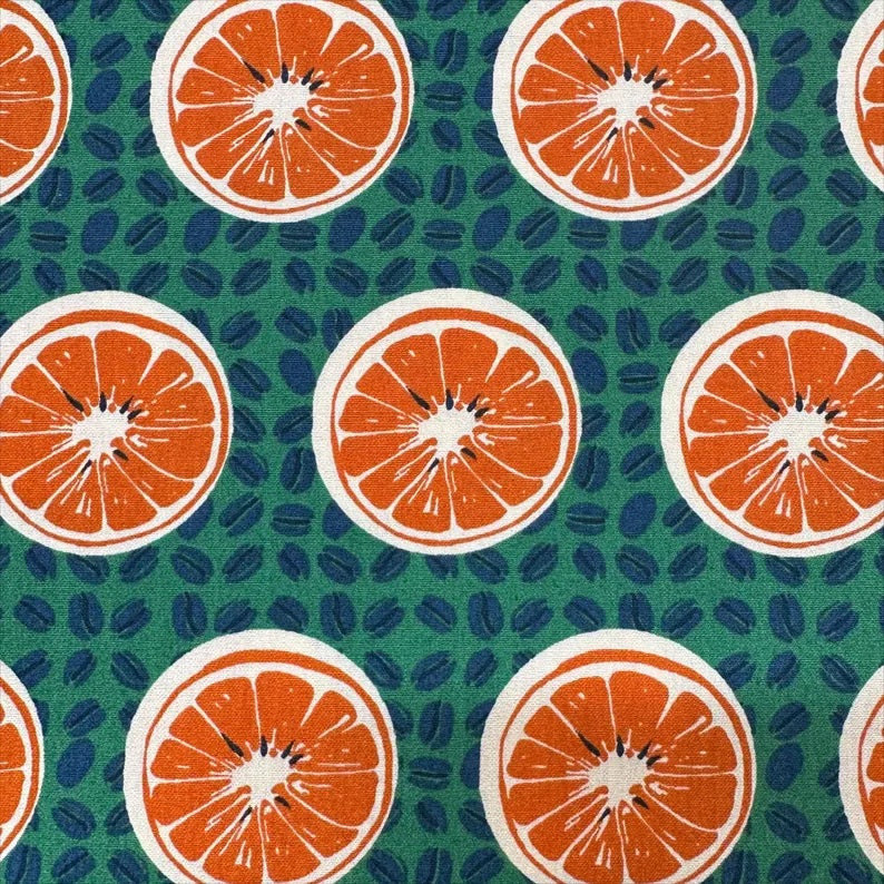 SEVENBERRY - ORANGES & COFFEE BEANS GREEN