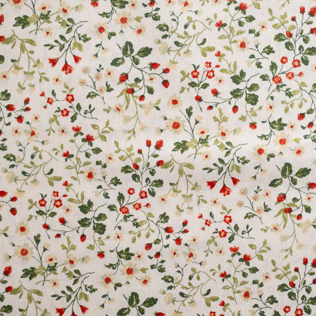 SEVENBERRY - STRAWBERRY FLORAL OFF WHITE