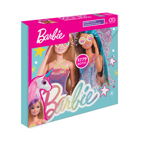 DIAMOND DOTZ BOX BARBIE FANTASY 28 X 28CM