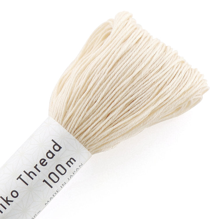 SASHIKO THREAD 100M ST-102 ECRU