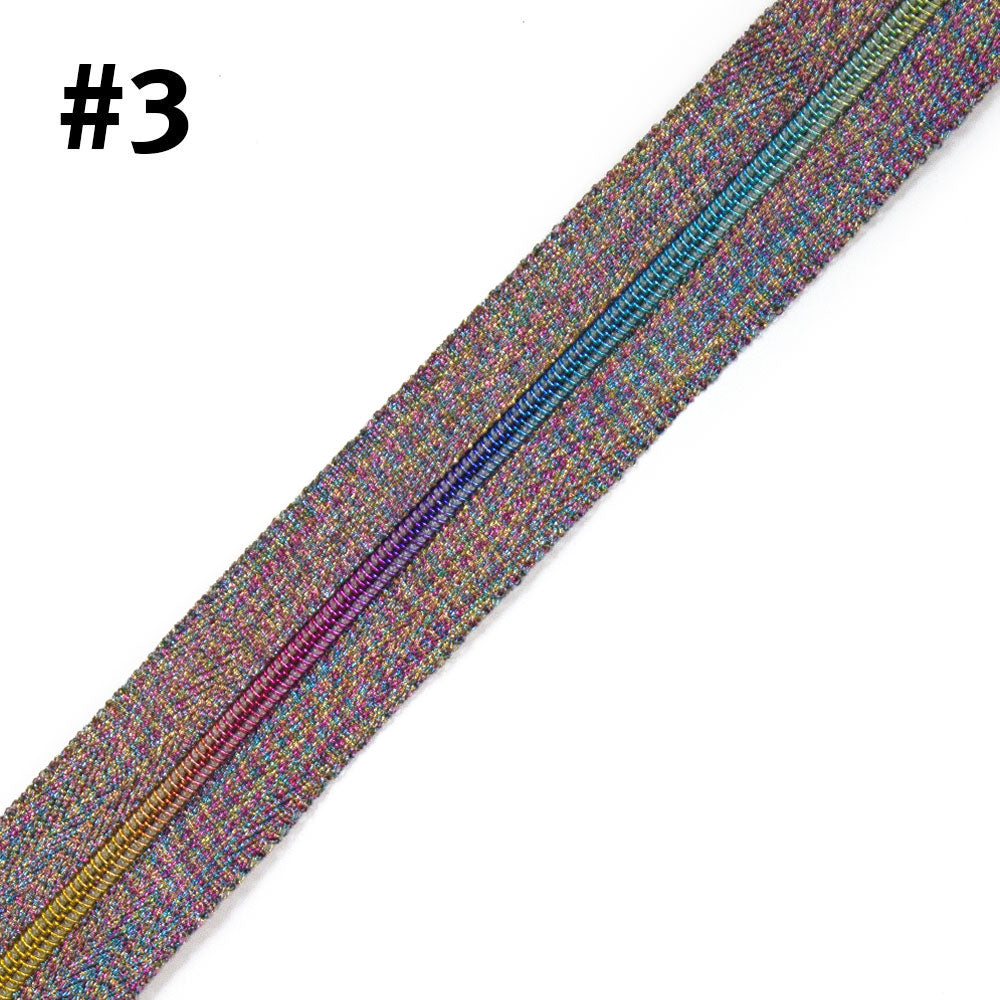 VD ZIPPER TAPE #3 RBW/RBW (3M)