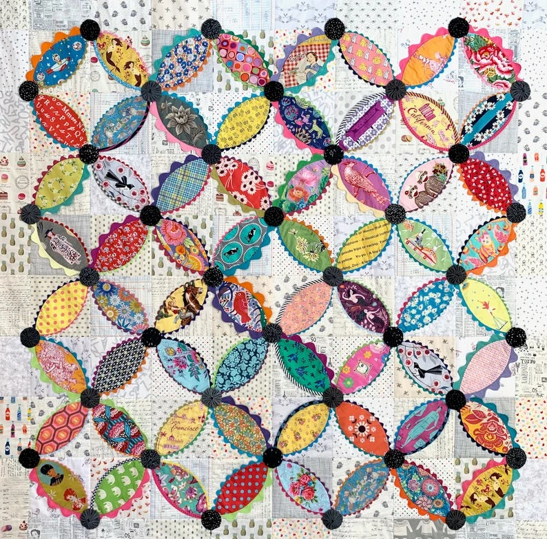 RIC RAC RTAZZAMATAZZ QUILT PATTERN 