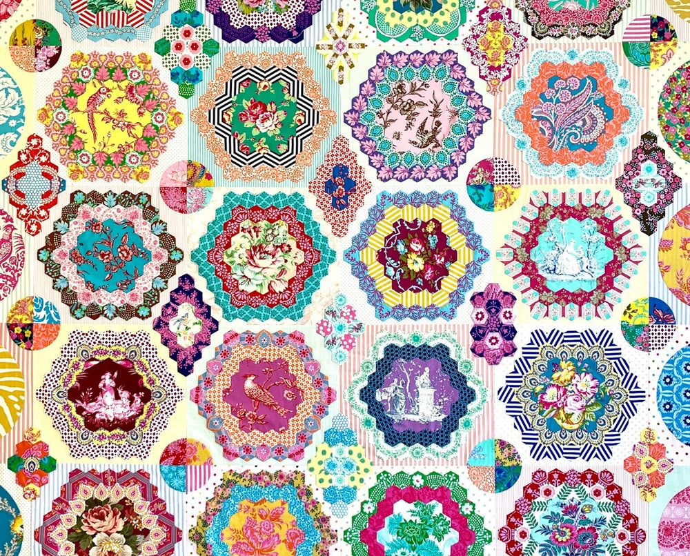HEXTRAVAGANZA QUILT PATTERN