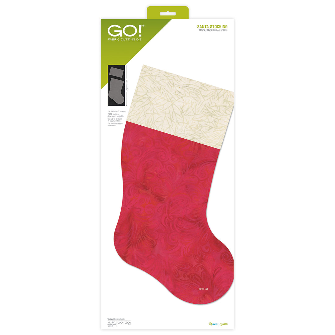 GO! SANTA STOCKING   