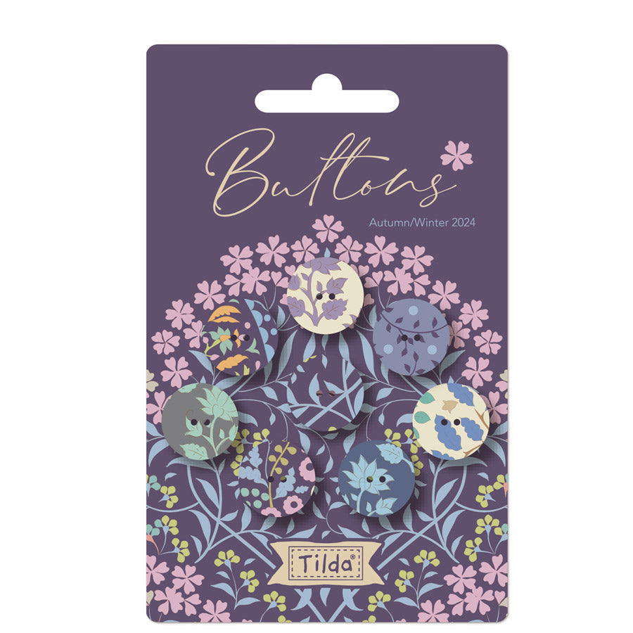 TILDA SANCTUARY BUTTONS 18MM PACK OF 8