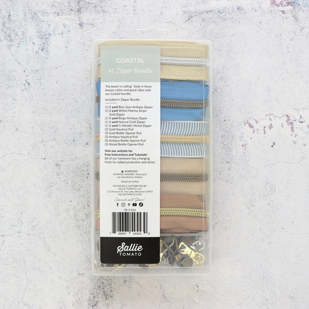 ZIPPER BUNDLE - COASTAL
