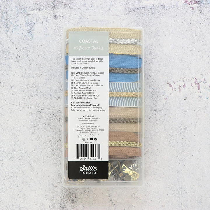 ZIPPER BUNDLE - COASTAL