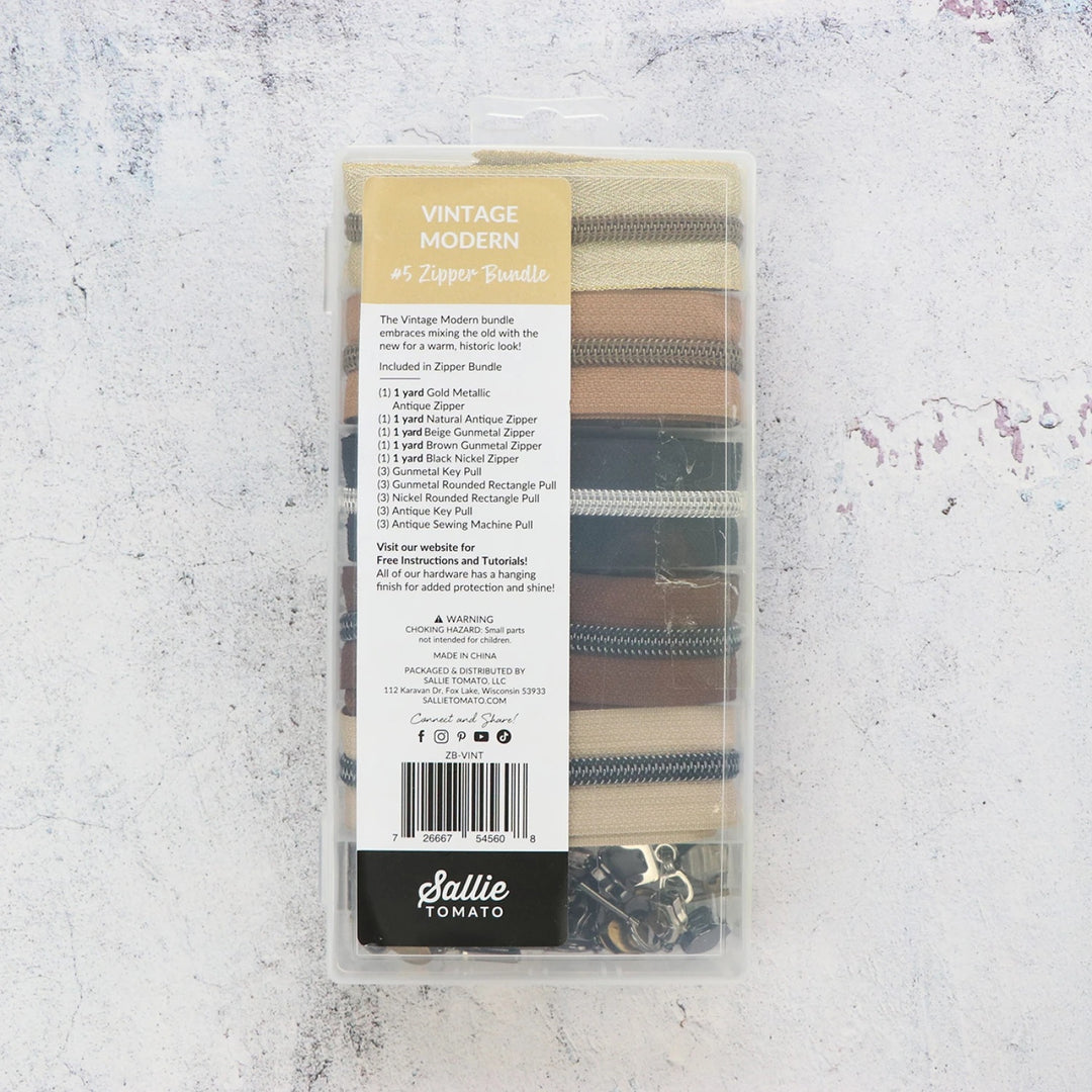 ZIPPER BUNDLE - VINTAGE MODERN