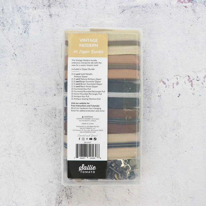 ZIPPER BUNDLE - VINTAGE MODERN