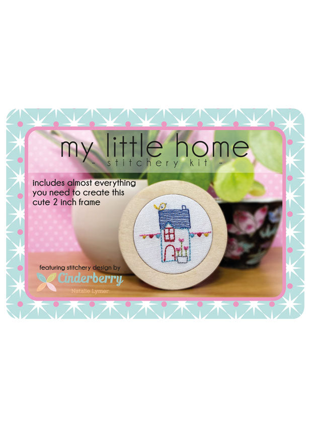 MINI STITCHERY KIT - MY LITTLE HOME 