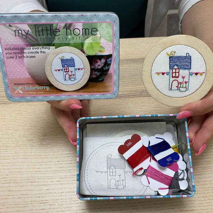 MINI STITCHERY KIT - MY LITTLE HOME 