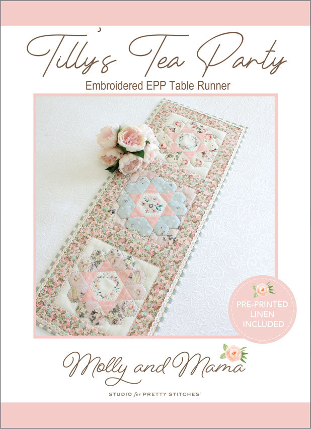 TILLY'S TEA PARTY PATTERN - PRINTED LINEN INCLUDED