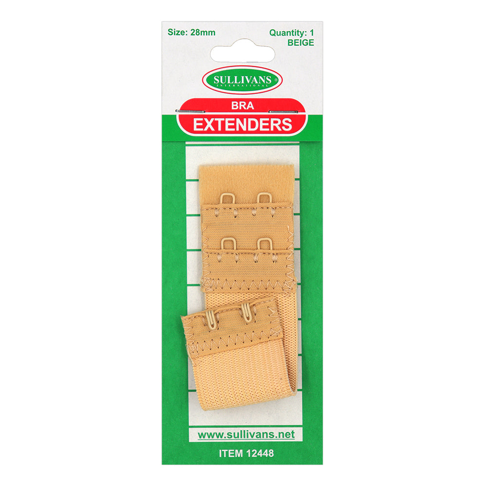 SULLIVANS BRA EXTENDER 28MM BEIGE