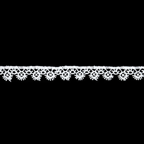 LACE GUIPURE 12MM WHITE