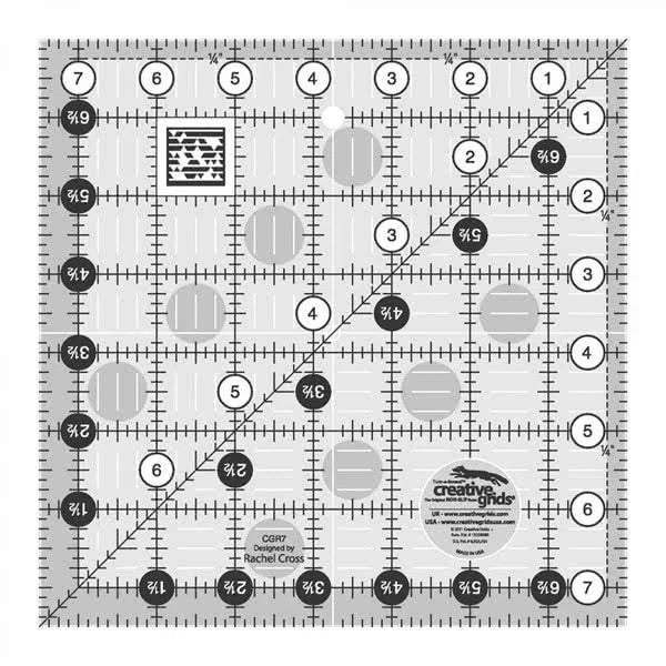 CREATIVE GRIDS SQUARE 7.5 X 7.5IN