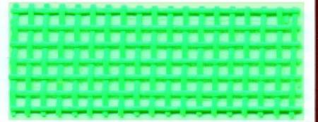 VINYL BAG MESH 18 X 36 INCH 10 LIME