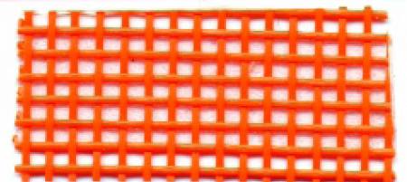 VINYL BAG MESH 18 X 36 INCH 84 ORANGE