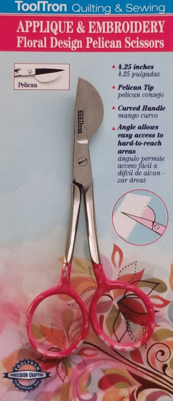 SCISSOR APPLIQUE PELICAN 4 1/4''