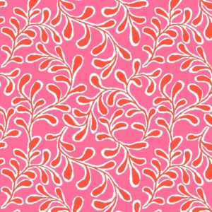 KAFFE FASSETT FEB 2023 - PINK W RED VINE