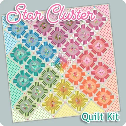 FREESPIRIT STAR CLUSTER QUILT KIT 