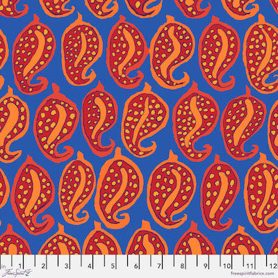 KAFFE FASSETT PASHA PAISLEY - BLUE 