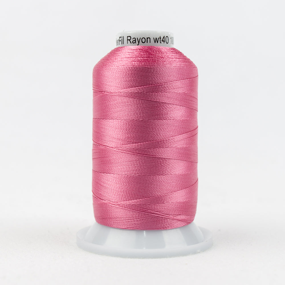 SPLENDOR™ 40WT 2PLY RAYON R1-1181-(R-) GERANIUM PINK [CL:R1-1181 GERANIUM PINK]