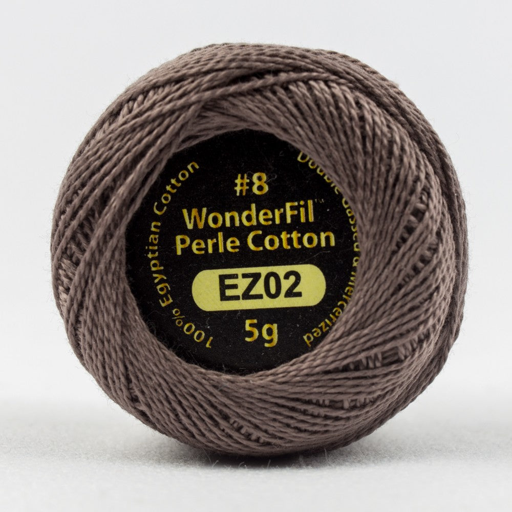 ELEGANZA™ #8WT PERLE COTTON [CL:EL5G-02 BURNISHED STEEL SZ:5G BALL]