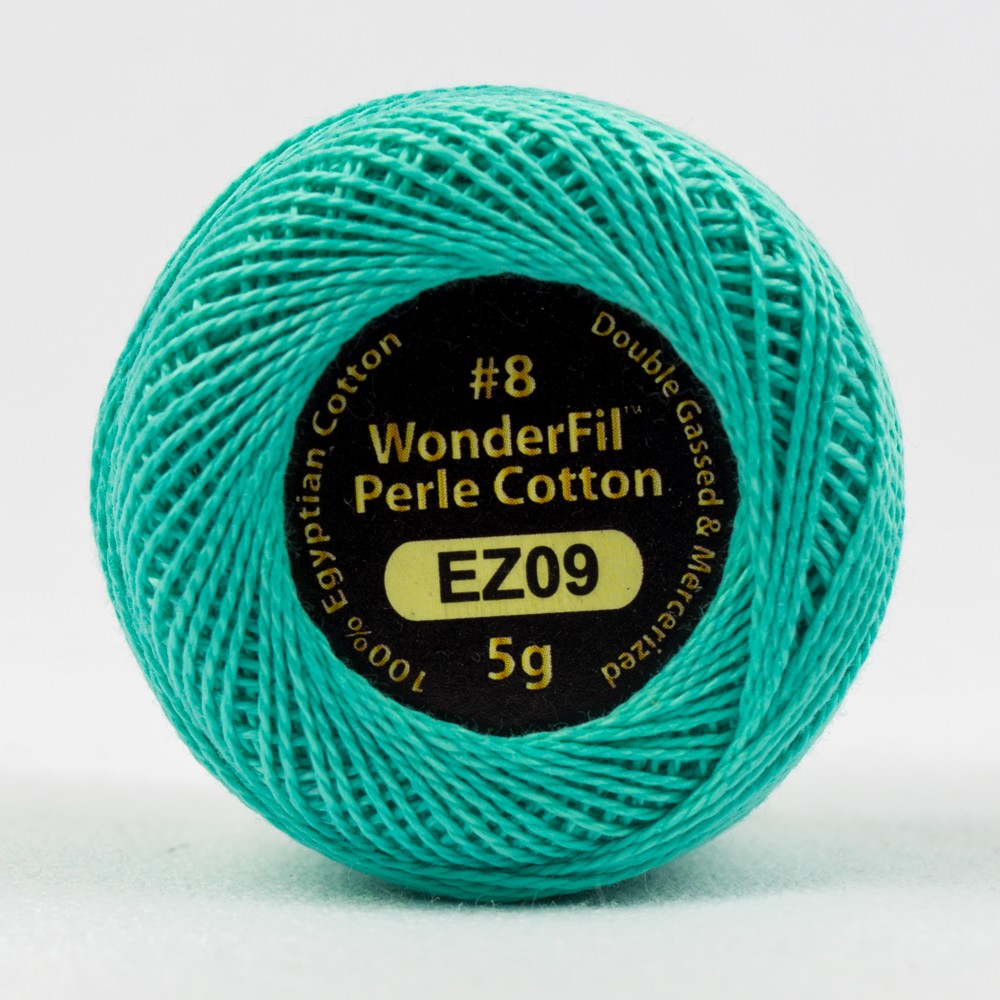 ELEGANZA™ #8WT PERLE COTTON [CL:EL5G-09 SEAFOAM GREEN SZ:5G BALL]