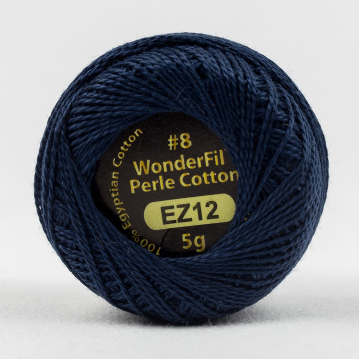 ELEGANZA™ #8WT PERLE COTTON [CL:EL5G-12 NAVY SZ:5G BALL]