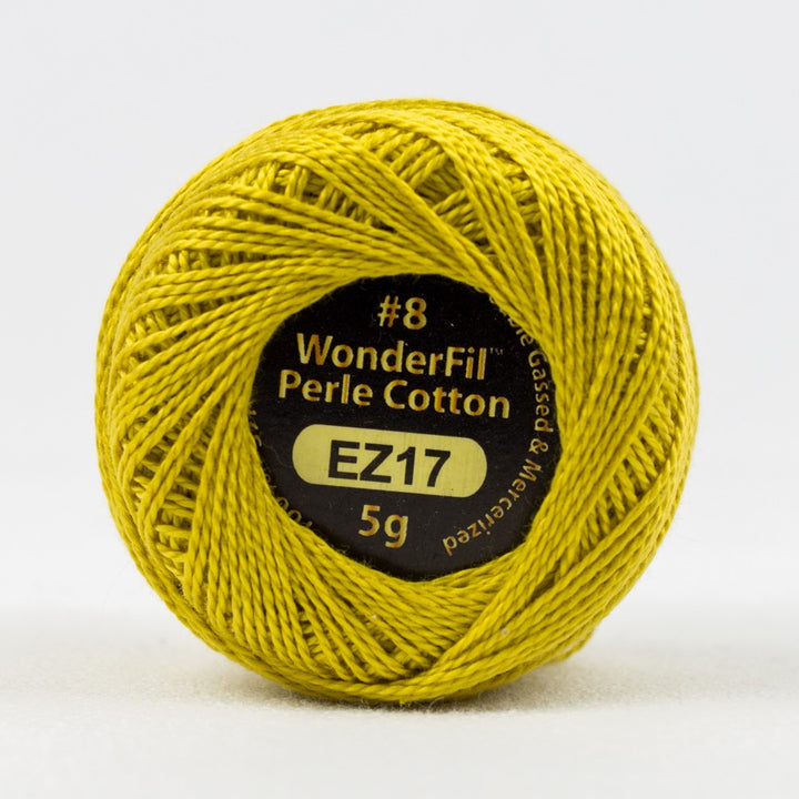 ELEGANZA™ #8WT PERLE COTTON [CL:EL5G-17 BRASS TRUMPLET SZ:5G BALL]
