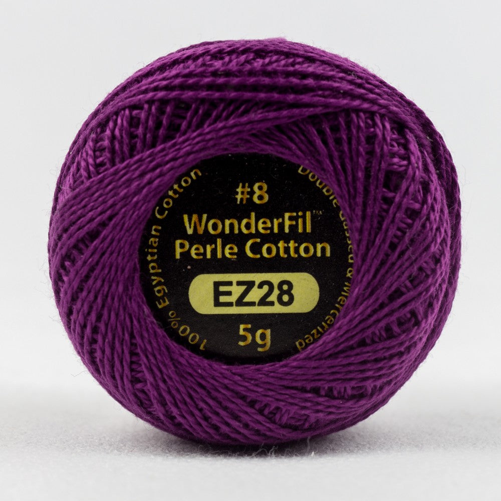 ELEGANZA™ #8WT PERLE COTTON [CL:EL5G-28 ROYAL ROBES SZ:5G BALL]