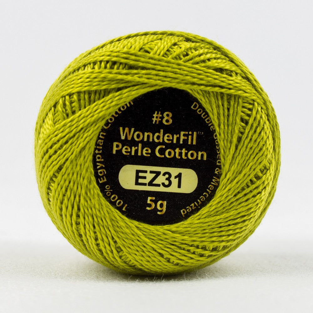 ELEGANZA™ #8WT PERLE COTTON [CL:EL5G-31 LEMONGRASS SZ:5G BALL]